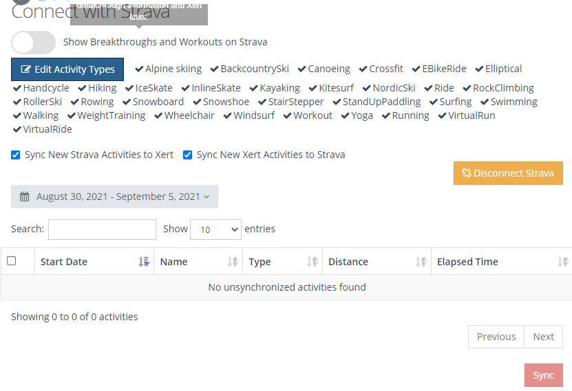 Change Activity Type – Strava Support