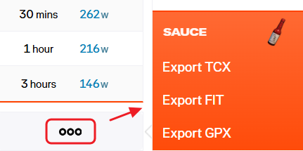 SauceForStrava